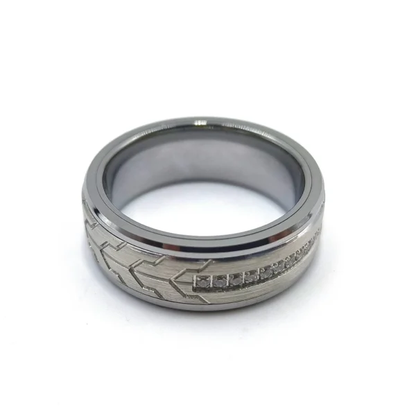 Tungsten Carbide Wedding Rings R0103T - Image 4